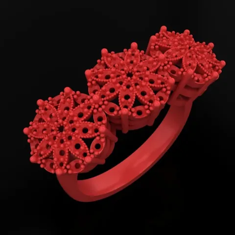 Ring R-J-19 3D Model