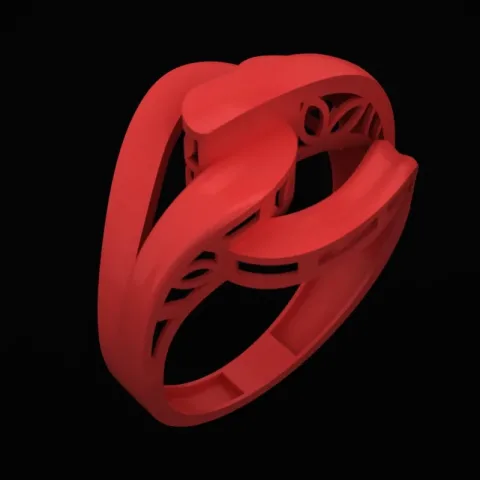 Kazhal Ring R-Kazhal-21 3D Model