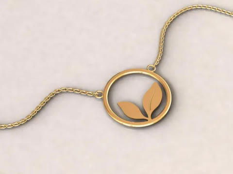 مدال برگ 001
