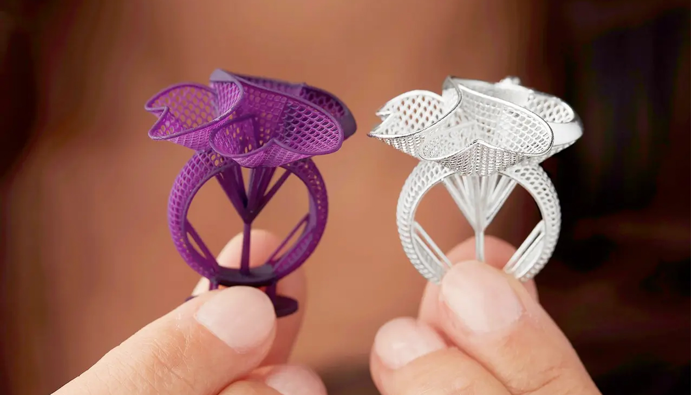 5 دلیل برای استفاده از پرینت سه بعدی برای کسب و کار جواهرات