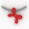 آویز پاپیون سنگخور کد1