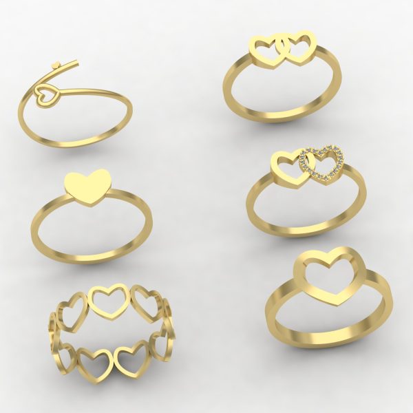 Heart rings preview05 Heart rings preview05