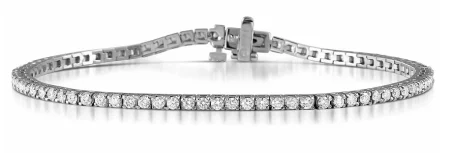 یک دستبند تنیس الماس کلاسیک