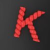 آویز حرف K کد M-H-10