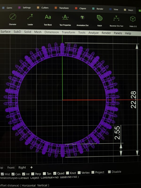 انگشتر eternity کد 003