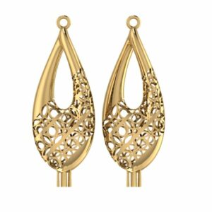 گوشواره سری کریستال طرح 18