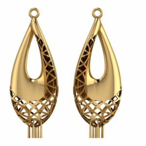 گوشواره سری کریستال طرح 21