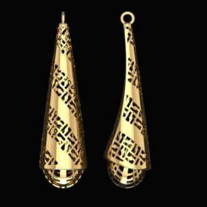 گوشواره سری کریستال کد 3