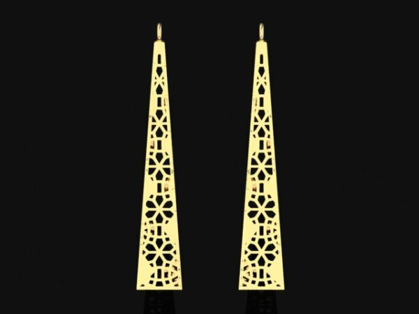گوشواره سری کریستال کد 5