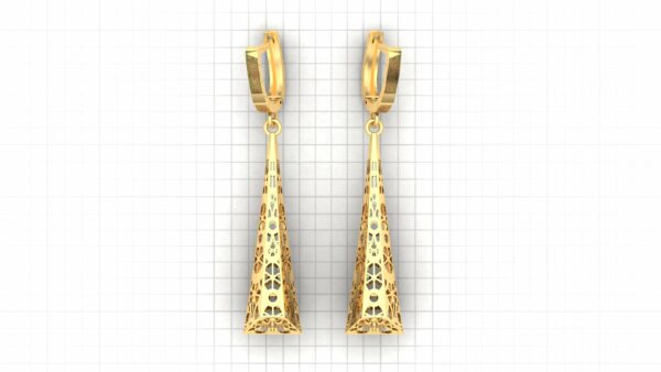 گوشواره سری کریستال طرح 14