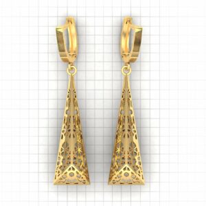 گوشواره سری کریستال طرح 13