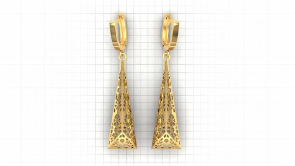 گوشواره سری کریستال طرح 13