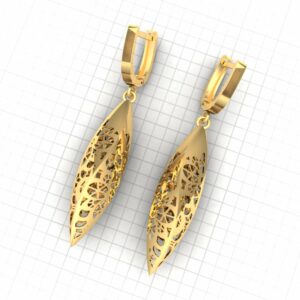 گوشواره سری کریستال طرح 10