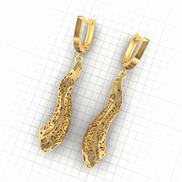 گوشواره سری کریستال طرح 5