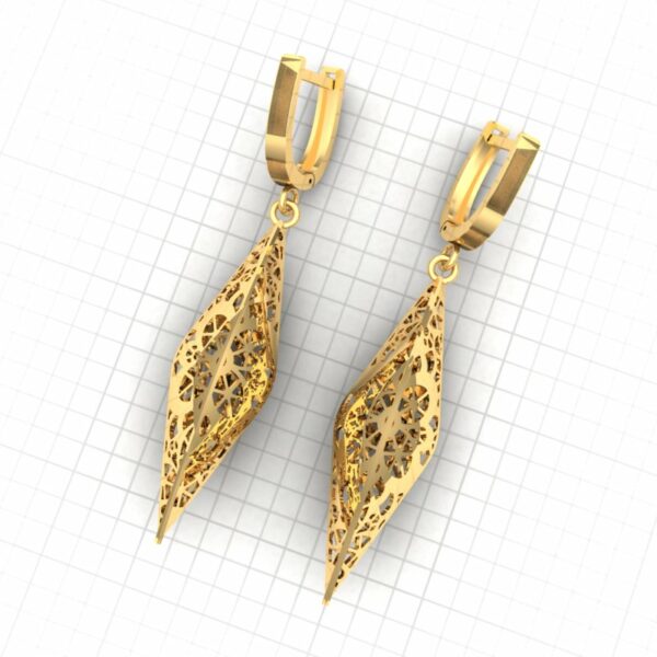 گوشواره سری کریستال طرح 3
