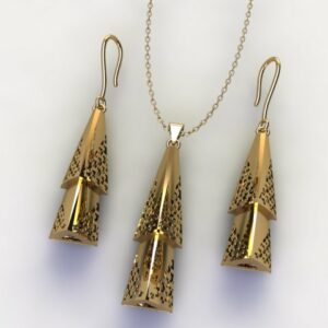 گوشواره سری کریستال طرح 25