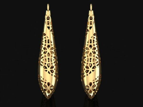 گوشواره سری کریستال طرح 28