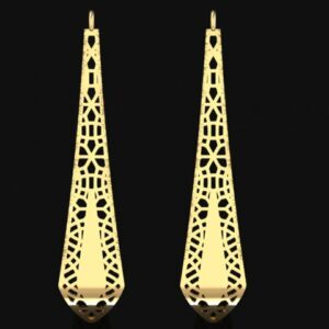 گوشواره سری کریستال طرح 27