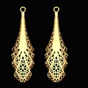 گوشواره سری کریستال طرح 34