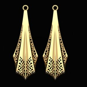 گوشواره سری کریستال طرح 32