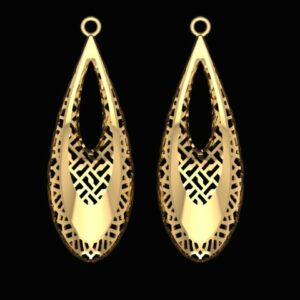 گوشواره سری کریستال کد 4