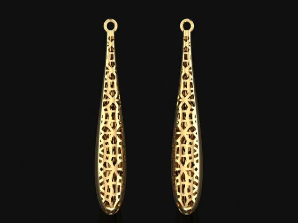 گوشواره سری کریستال کد 6
