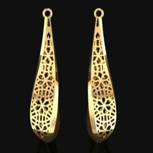 گوشواره سری کریستال طرح 30