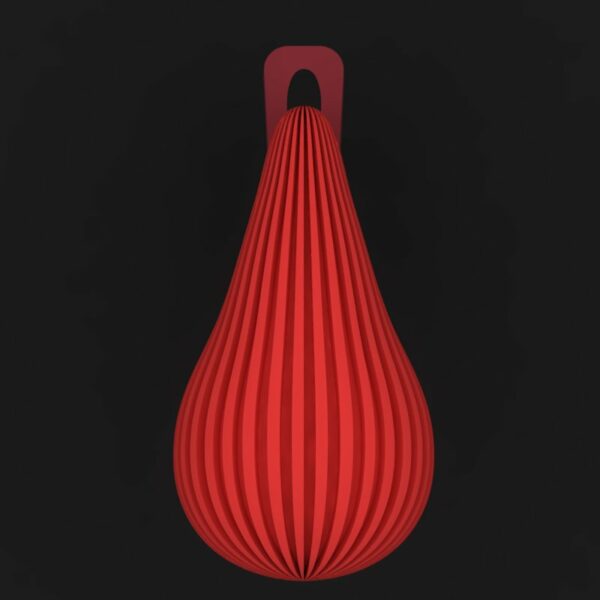 گوشواره مینیمال پوست خور تمام آینه G-M-P-04