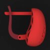 گوشواره مینیمال پوست خور تمام آینه G-M-P-08
