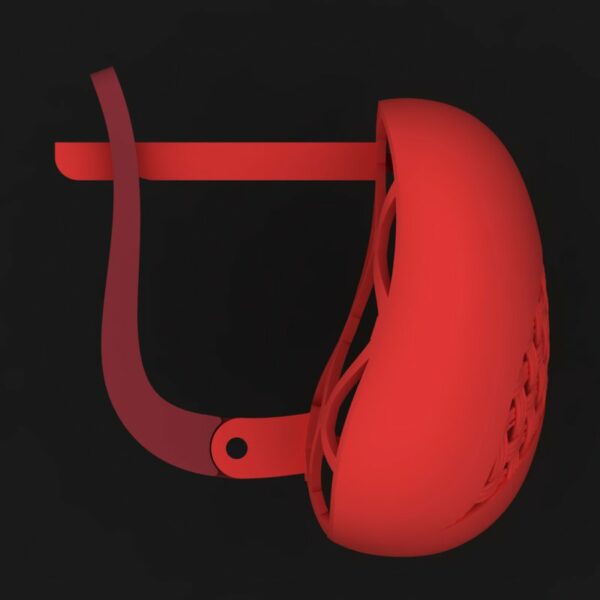 گوشواره مینیمال پوست خور تمام آینه G-M-P-08