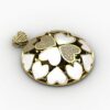 آویز طرح قلب 01