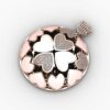 آویز طرح قلب 01