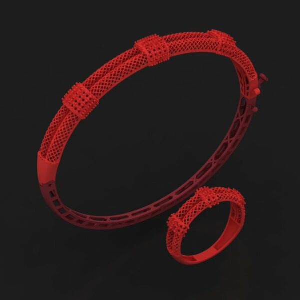 دستبند انگشتر فیوژن سنگ خور D-R-ASO-01