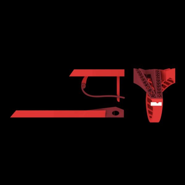 نیم ست آینه‌ ای سنگ خور N-ROKO-03
