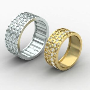 ست حلقه زنانه و مردانه کد 03