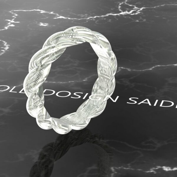 تک پوش مارپیچ GOLD DRSIGN SAIDEH کد 2