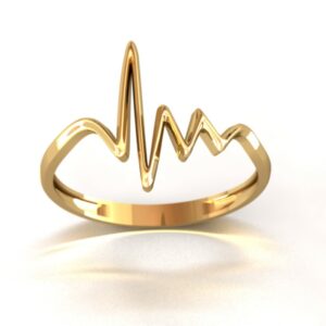 انگشتر مینیمال ضربان کد 01