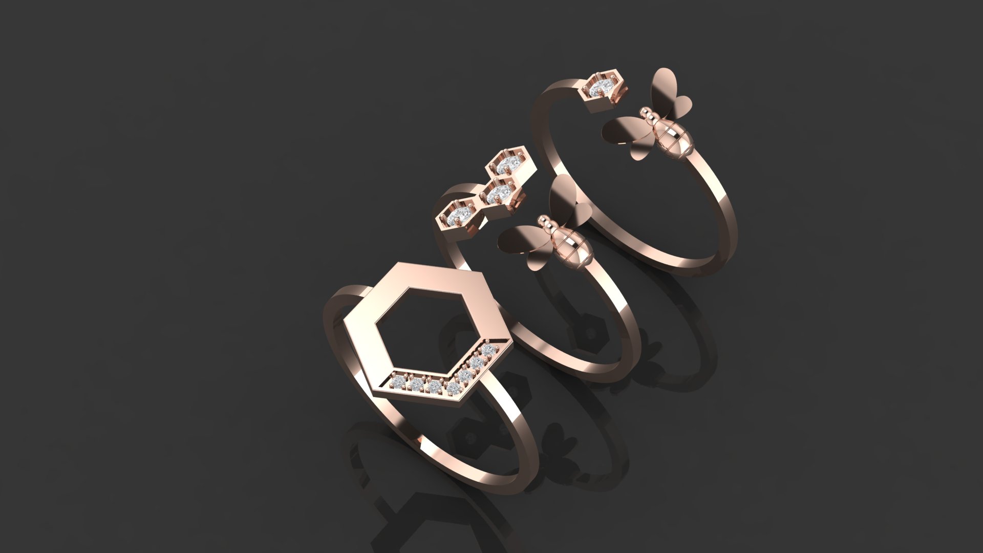 کالکشن انگشتر کندو کالکشن انگشتر کندو