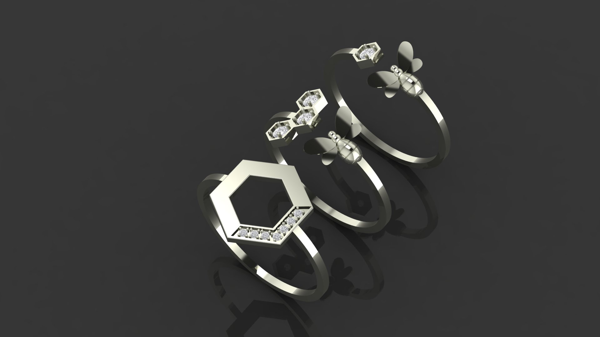 کالکشن انگشتر کندو کالکشن انگشتر کندو