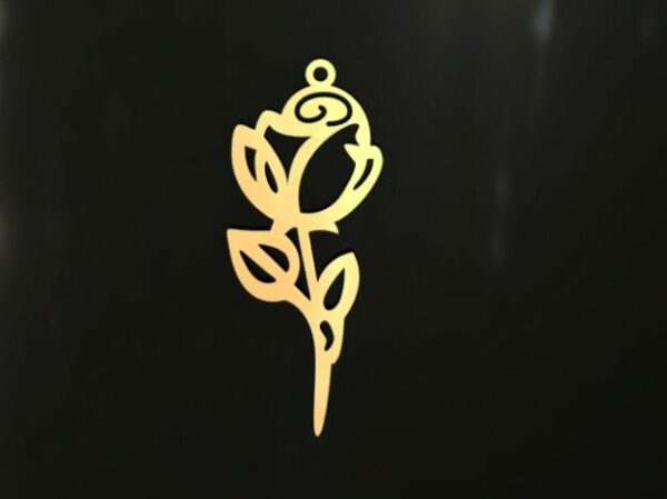 پلاک گل رز
