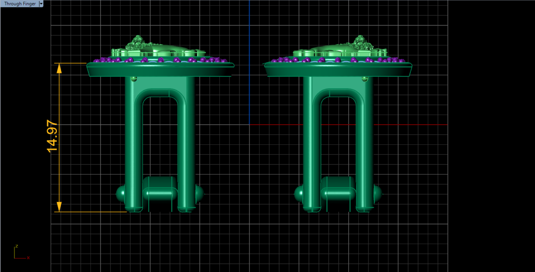 دکمه سر آستین شیر و خورشید دکمه سر آستین شیر و خورشید