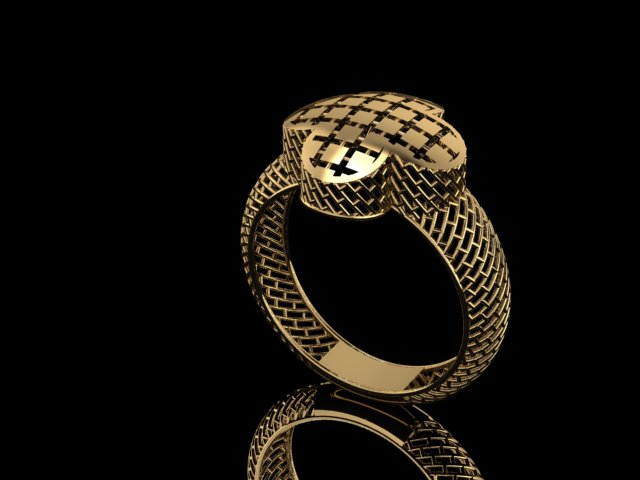 انگشتر فیوژن تراش خور طرح ونکلیف انگشتر فیوژن تراش خور طرح ونکلیف