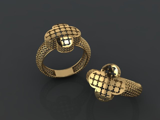 انگشتر فیوژن تراش خور طرح ونکلیف انگشتر فیوژن تراش خور طرح ونکلیف