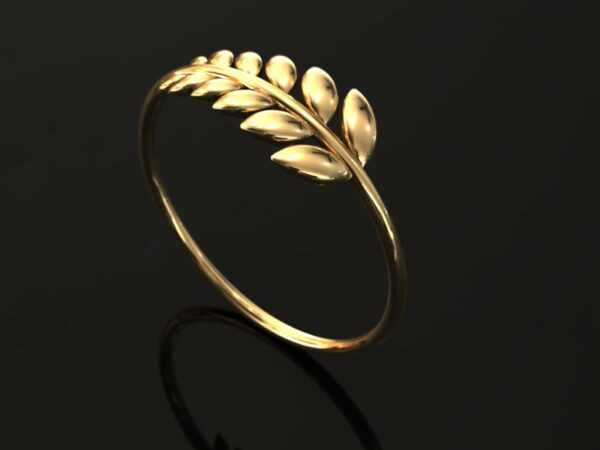 انگشتر برگ زیتون - Image 2