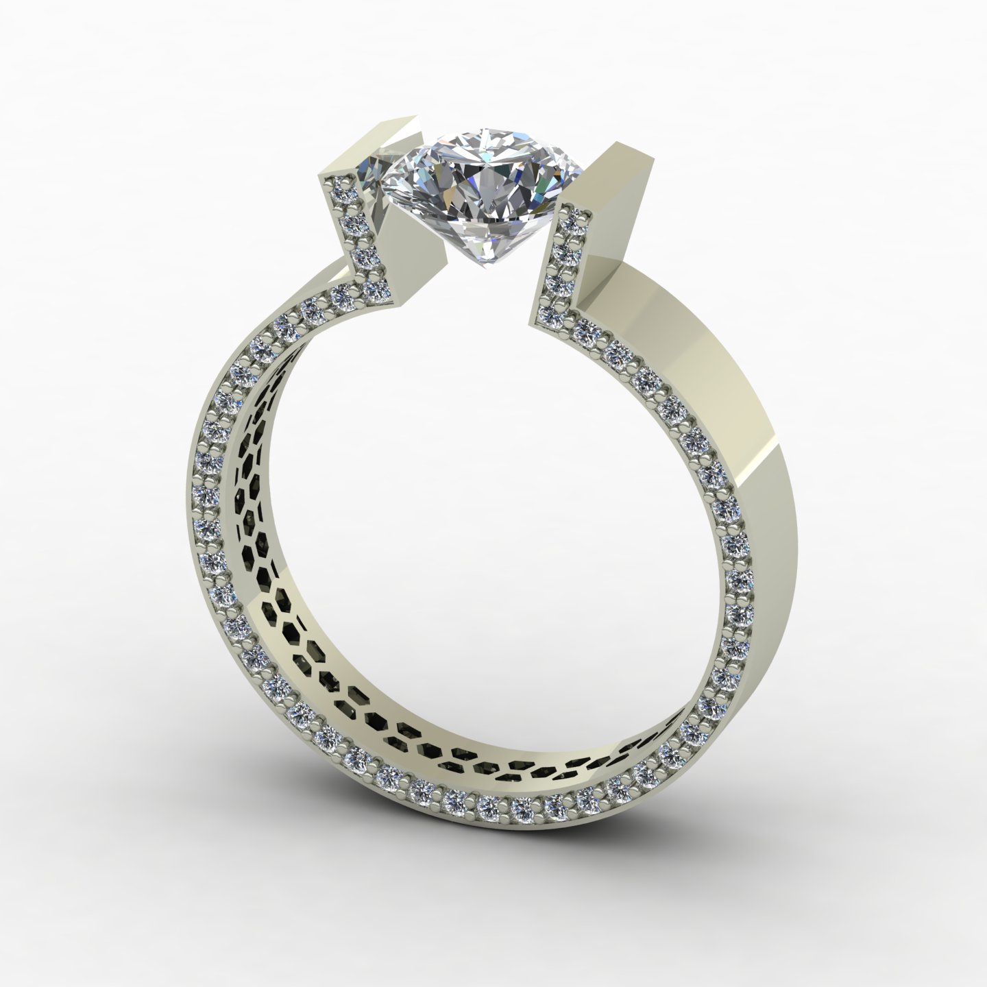 انگشتر سولیتر کد 012 انگشتر سولیتر کد 012