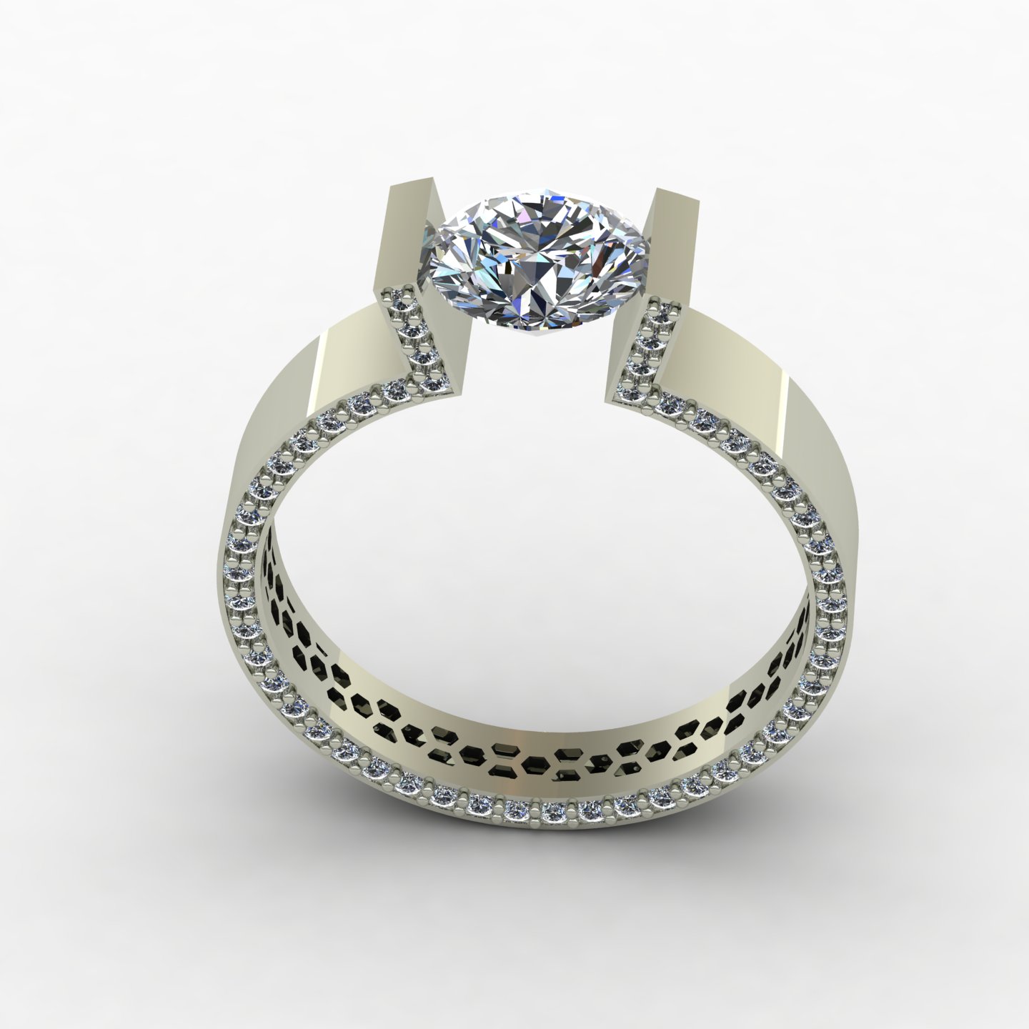 انگشتر سولیتر کد 012 انگشتر سولیتر کد 012