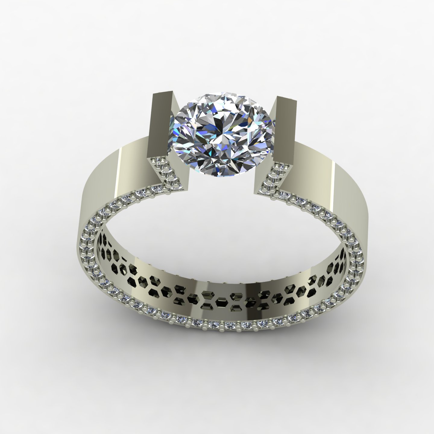 انگشتر سولیتر کد 012 انگشتر سولیتر کد 012