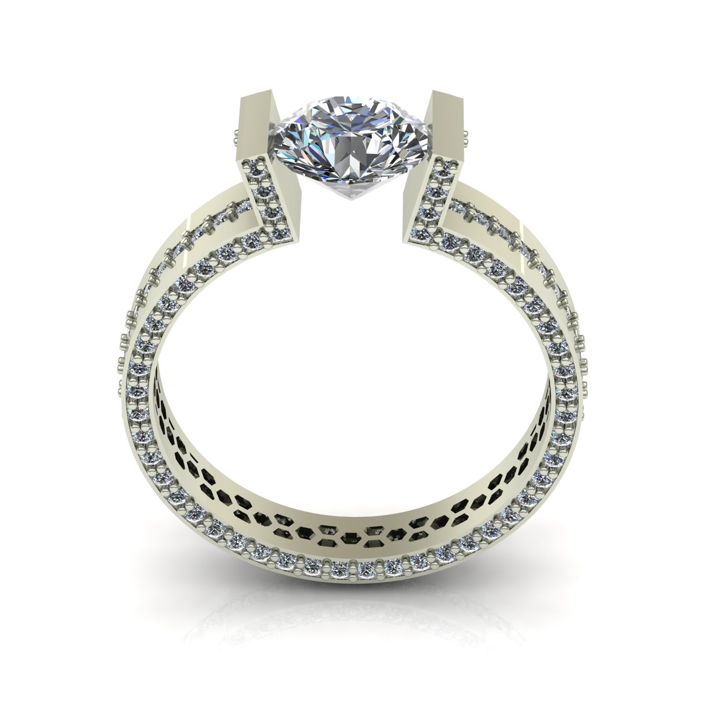 انگشتر سولیتر کد 011 انگشتر سولیتر کد 011