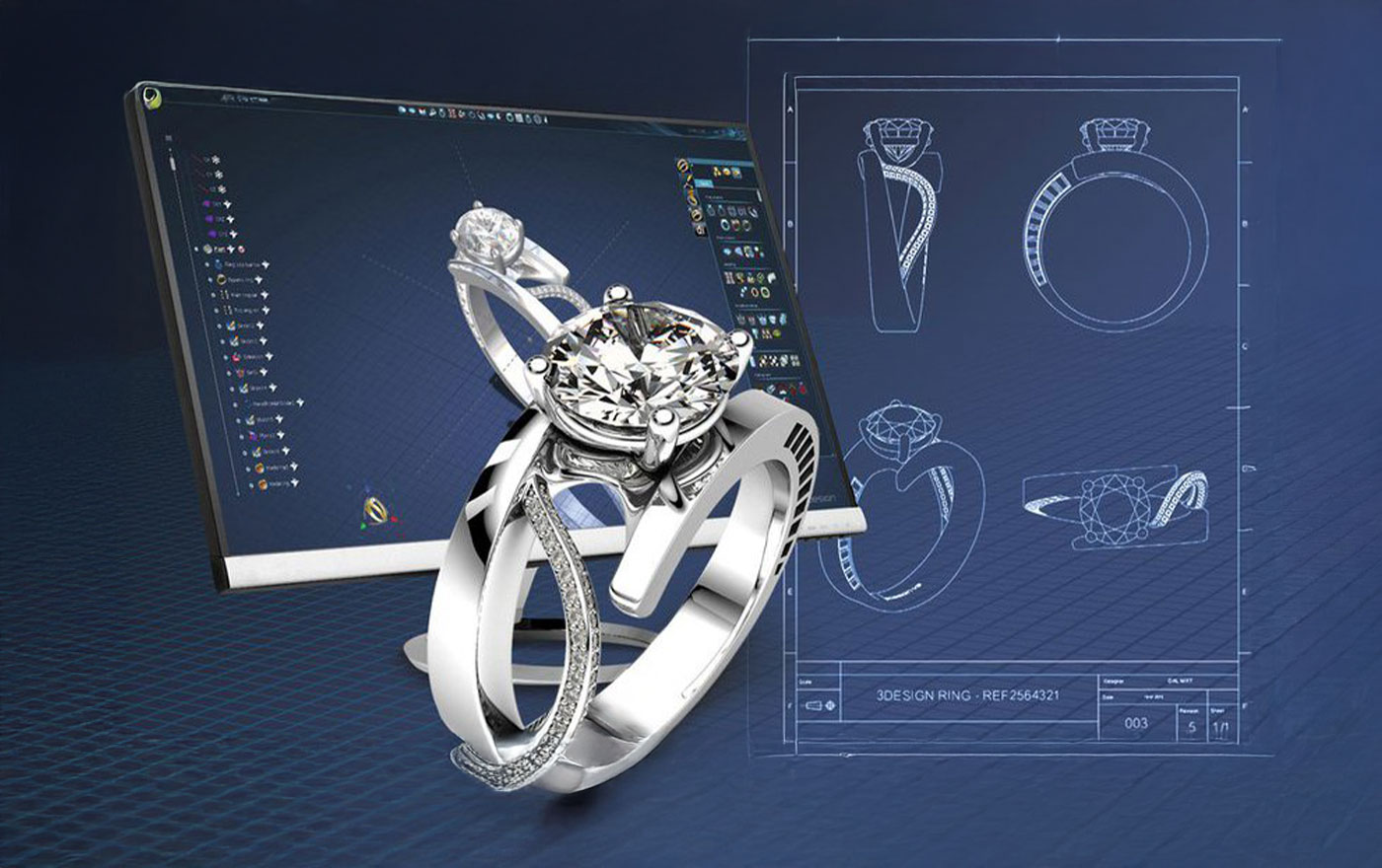 آشنایی با فایل‌ های 3DM و STL؛ دروازه ورود شما به طراحی حرفه‌ ای جواهرات سه‌ بعدی