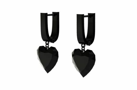 گوشواره قلب فست گوشواره قلب فست